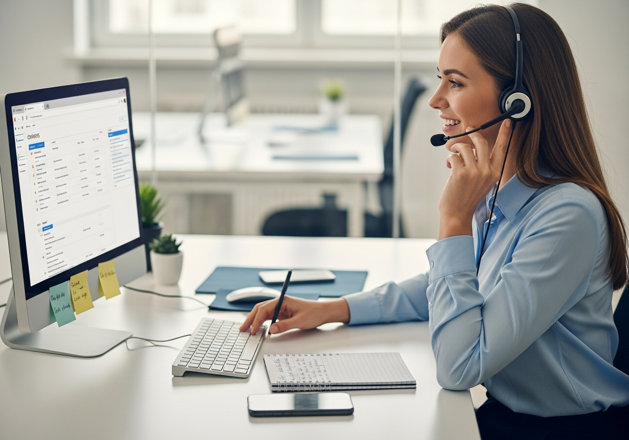 Cold calling agent making outbound sales calls