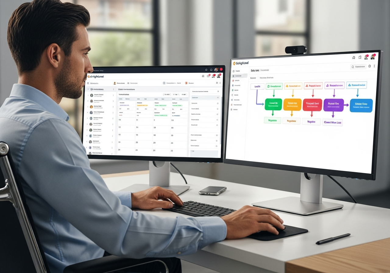 GoHighLevel expert building CRM pipelines and automations