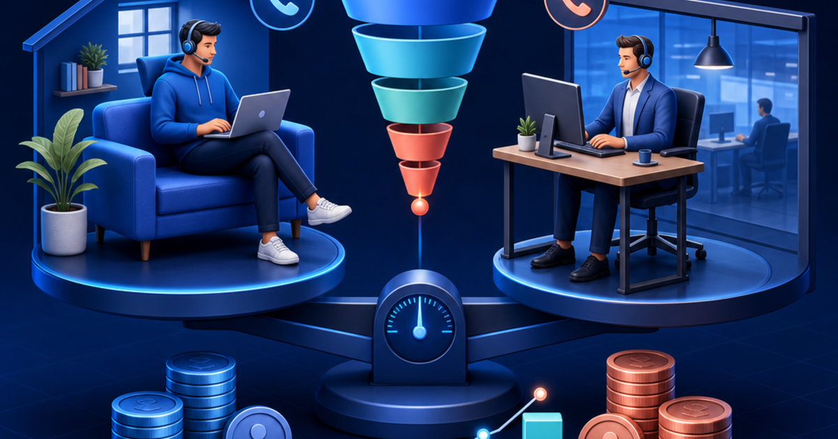 Virtual Sales Rep vs In-House SDR: Real Cost Breakdown for 2026