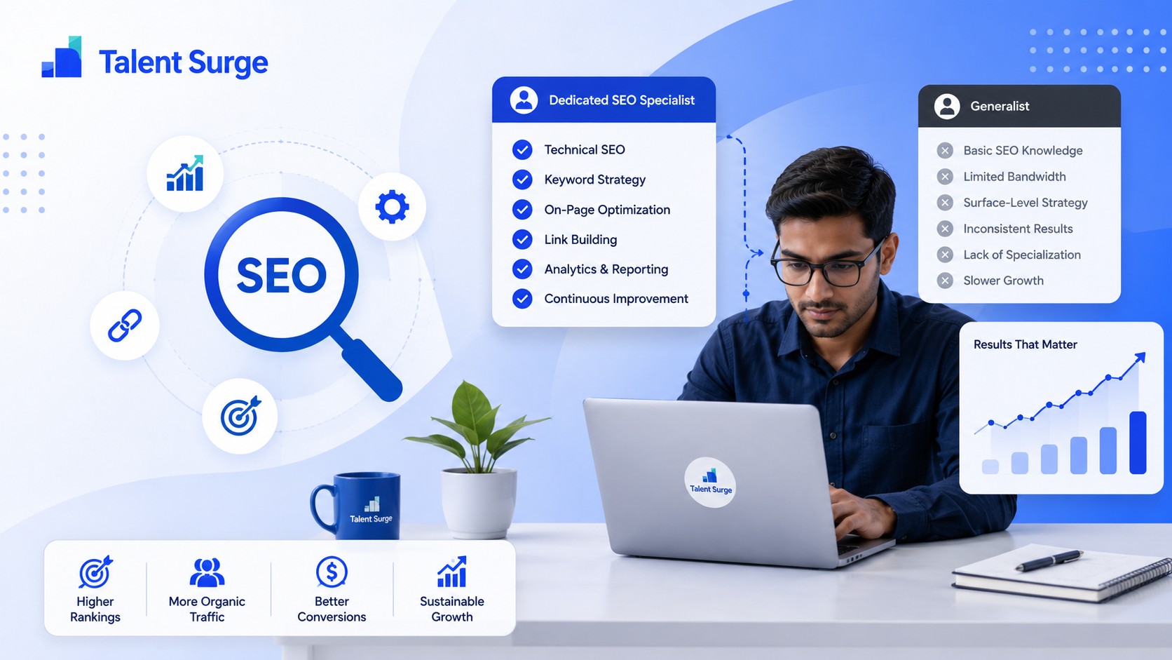 Why Marketing Agencies Need a Dedicated SEO Specialist (Not a Generalist)